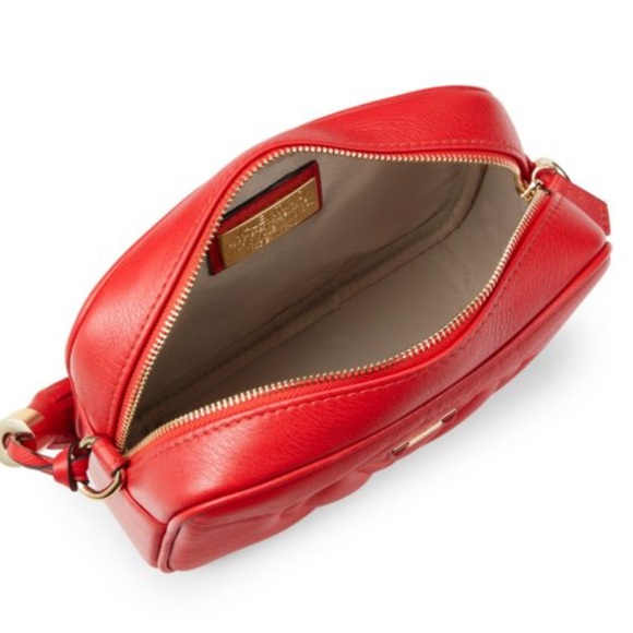 NWT Valentino Red Leather Crossbody Bag - Picture 3 of 14